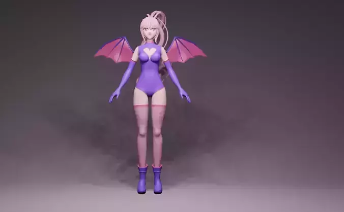 Anime Character - Succubus Demon