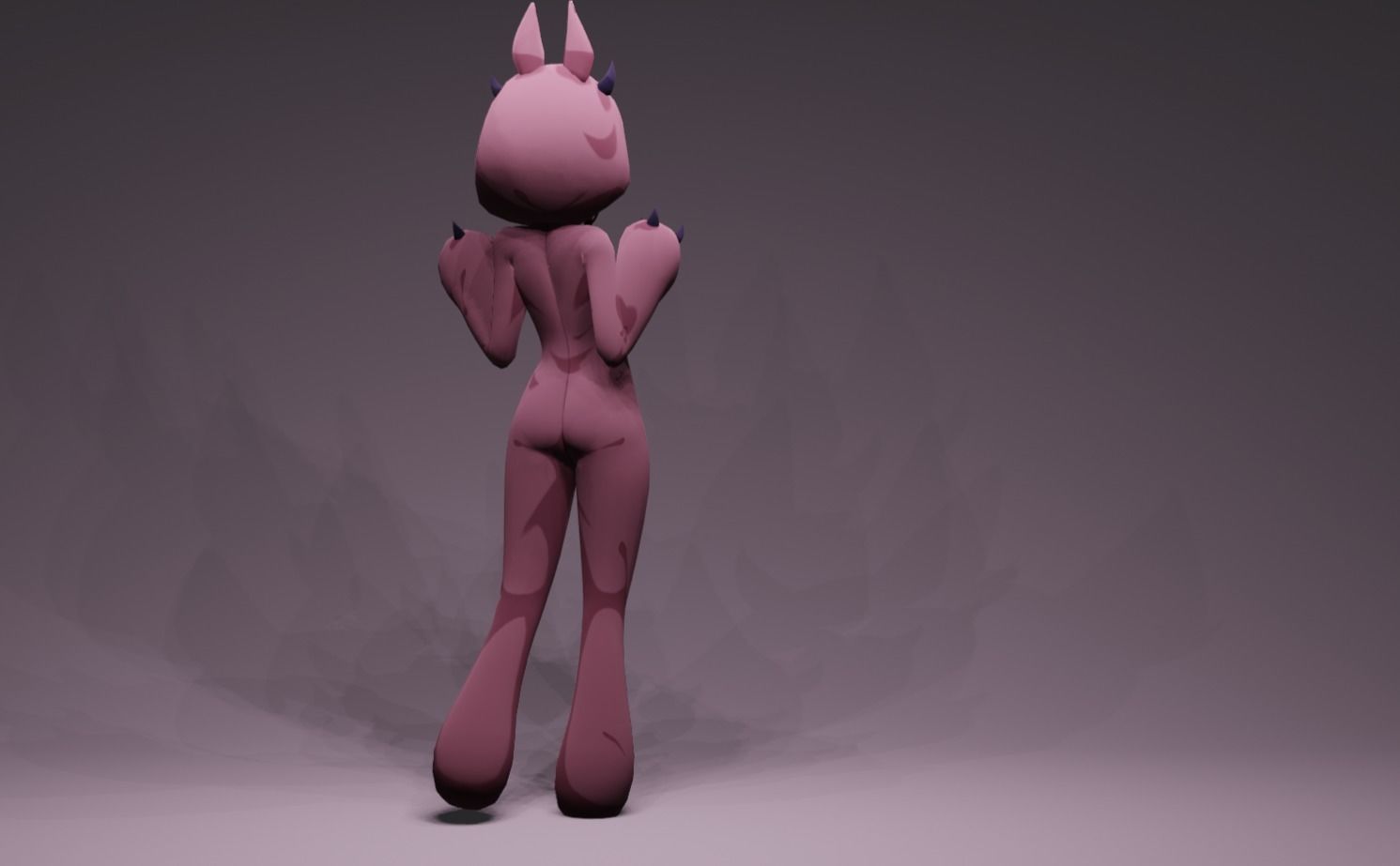 Anime Character - Unique 11 3D model_4