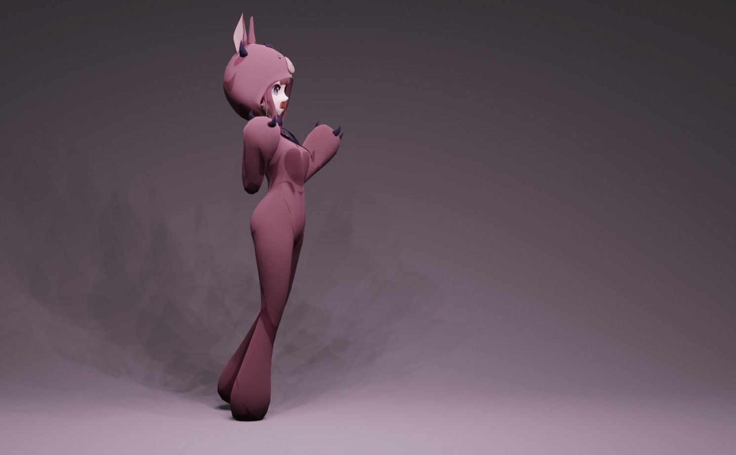 Anime Character - Unique 11 3D model_2