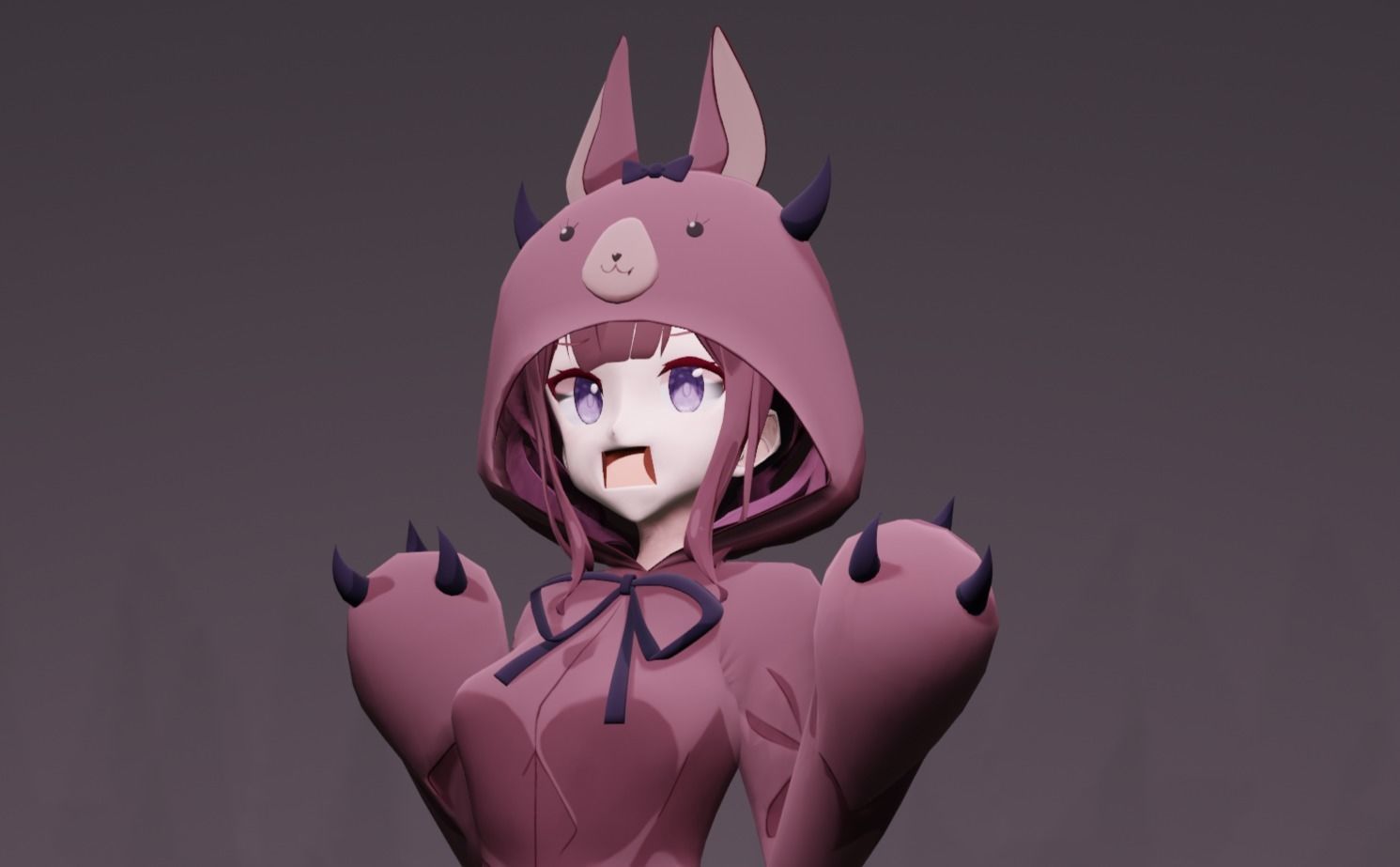 Anime Character - Unique 11 3D model_8