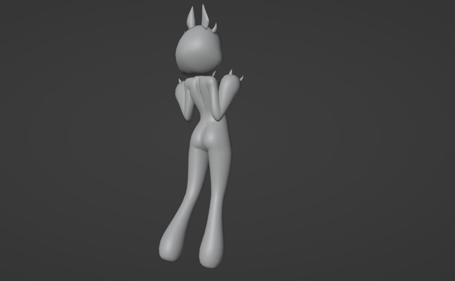 Anime Character - Unique 11 3D model_12