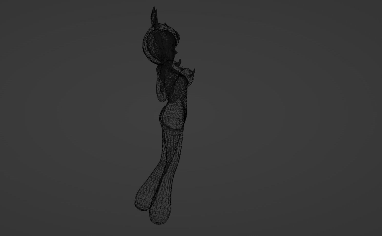 Anime Character - Unique 11 3D model_17