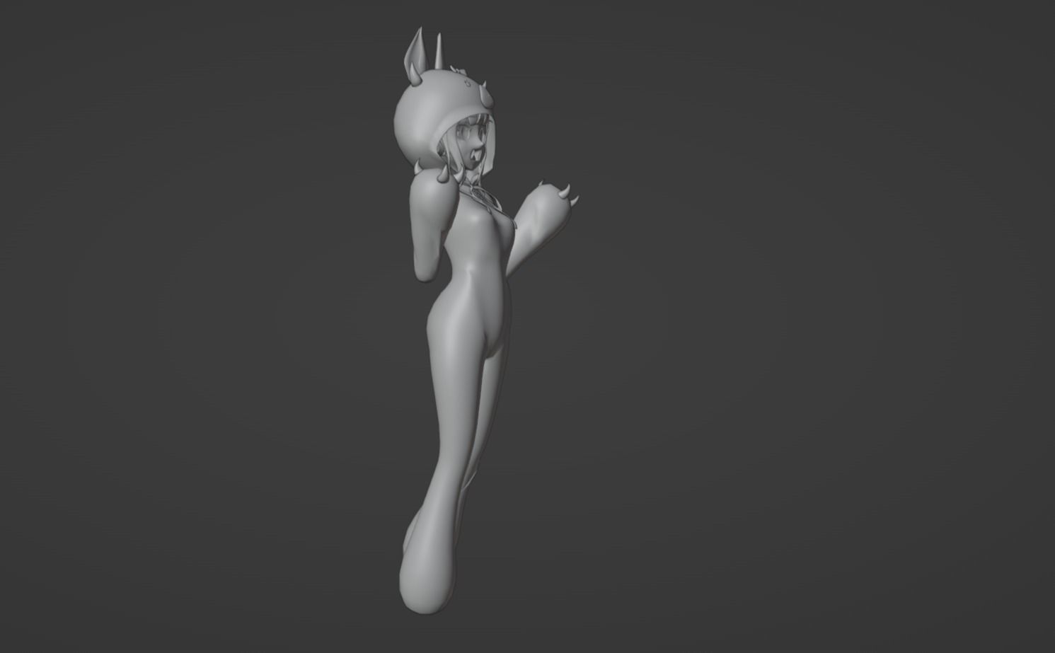 Anime Character - Unique 11 3D model_11