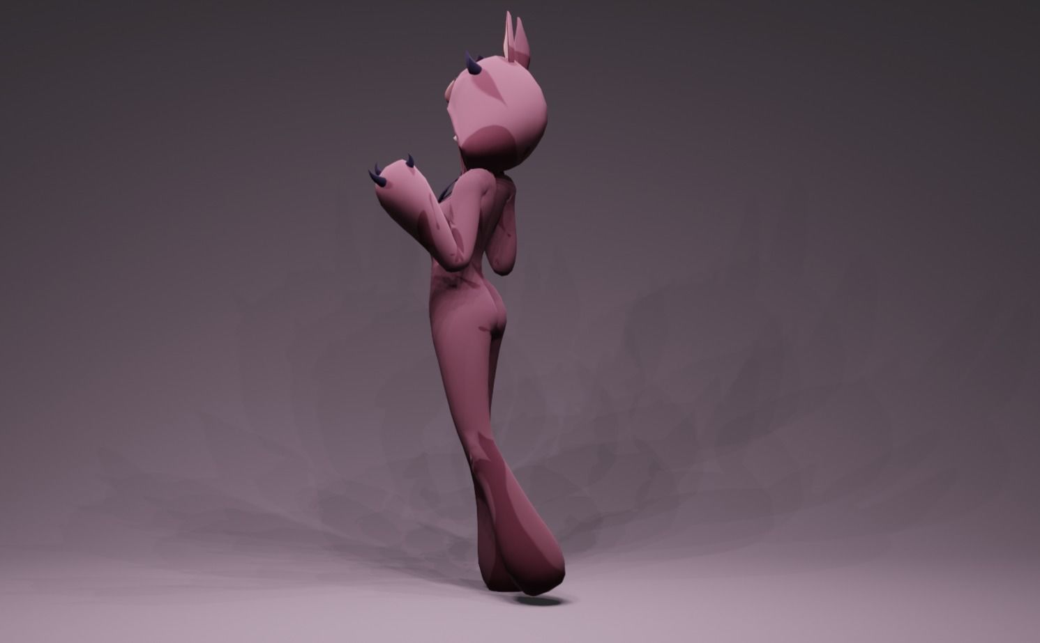 Anime Character - Unique 11 3D model_6