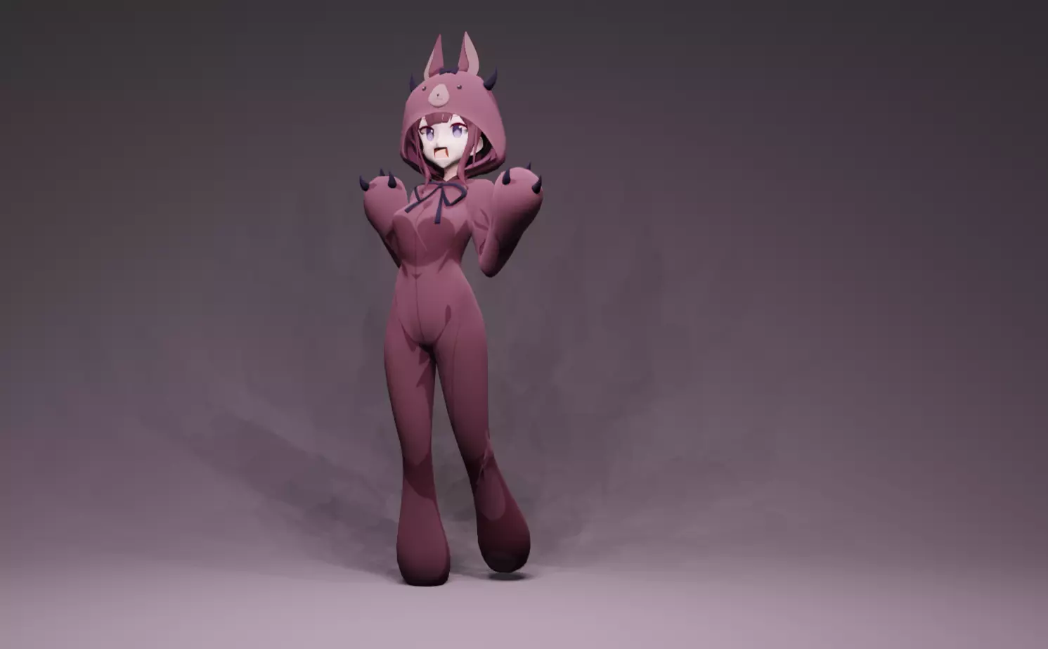 Anime Character - Unique 11 3D model_0