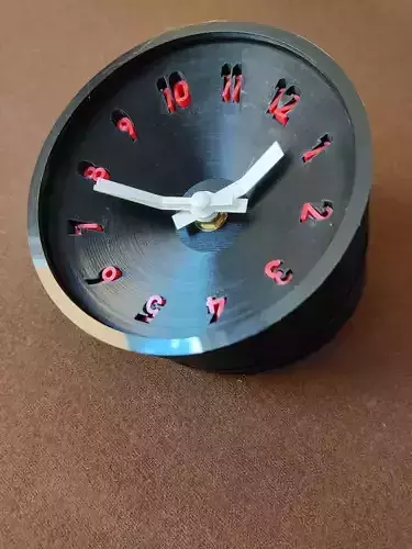 Clock A03 114 mm Printable 3D print model