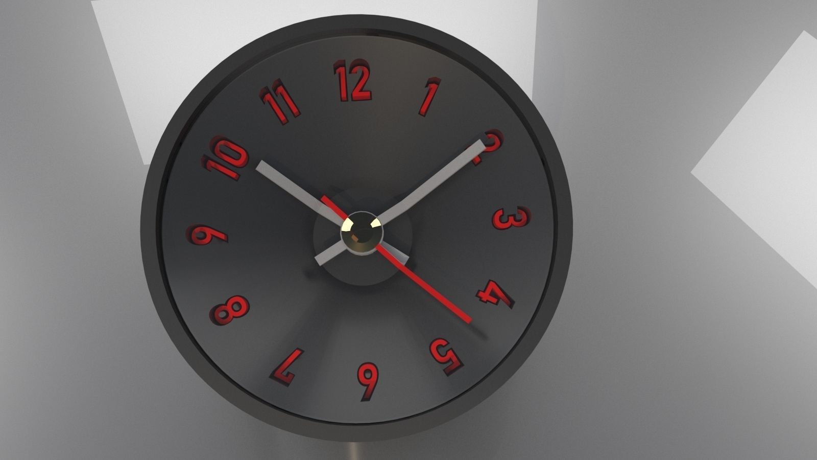 Clock A03 114 mm Printable 3D print model_2
