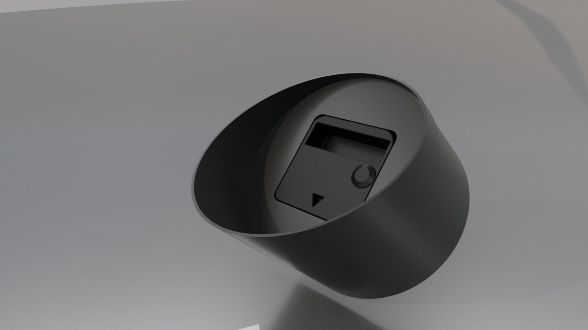 Clock A03 114 mm Printable 3D print model_4