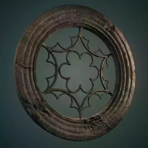 Medieval Circular Windows 01