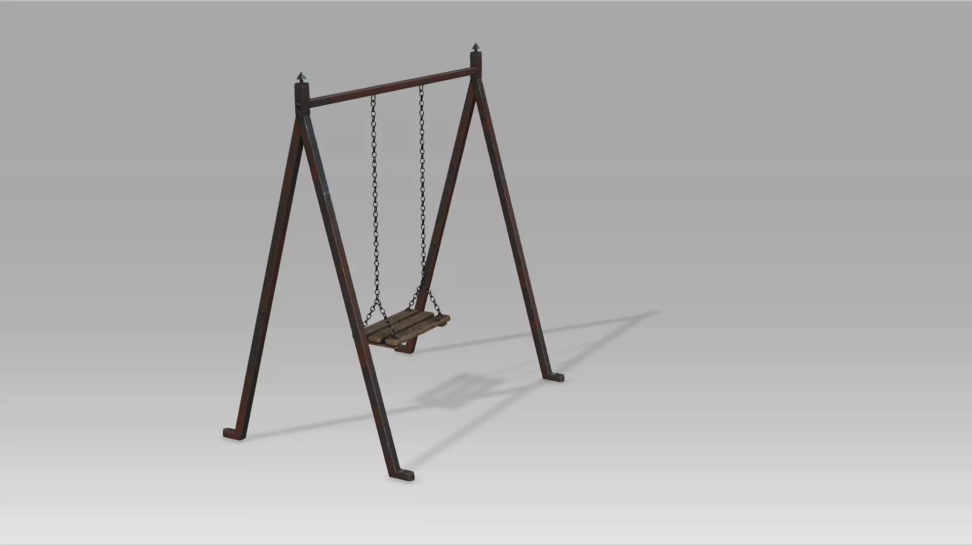 Old swing 3D model_0