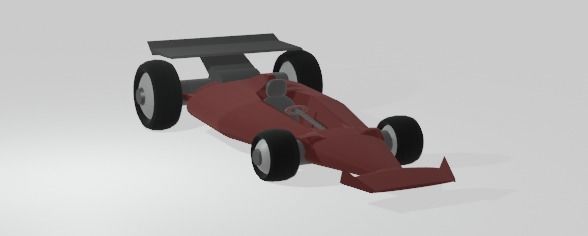 Simple Racecar 3D model | CGTrader