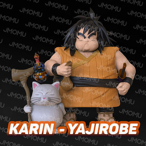 Karin and Yajirobe 3D print model