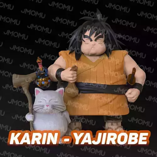 Karin and Yajirobe 3D print model