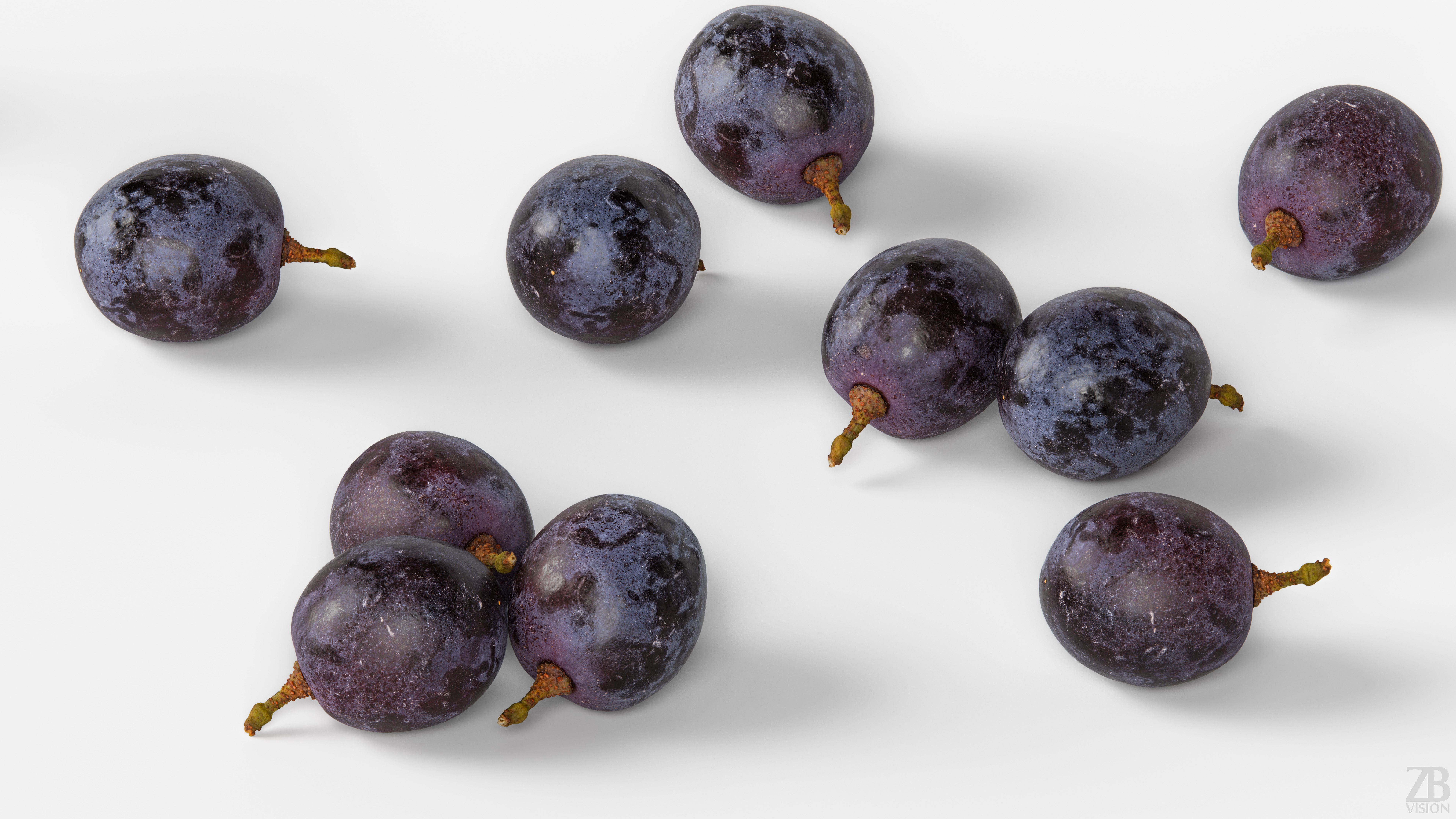 Grape 3D model_2