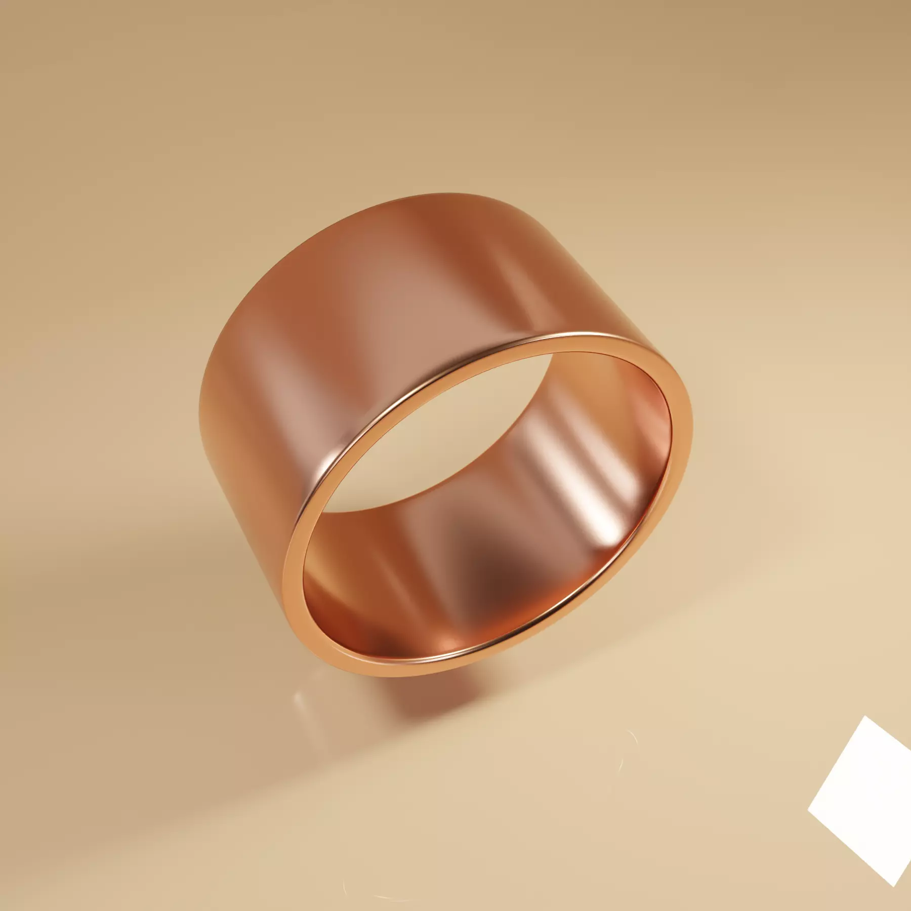 Simple ring ready for 3d printing Free 3D print model
