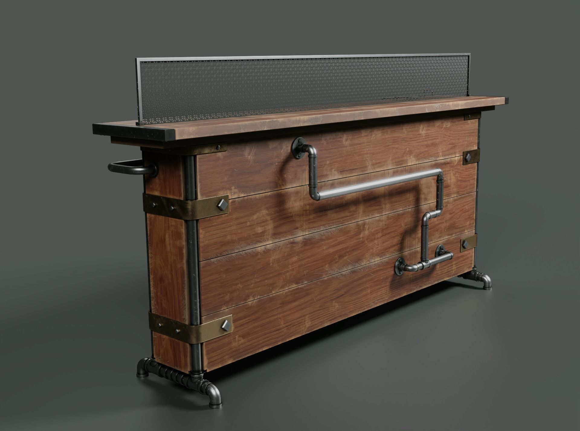 The machine age lamp company Low-poly 3D model_2