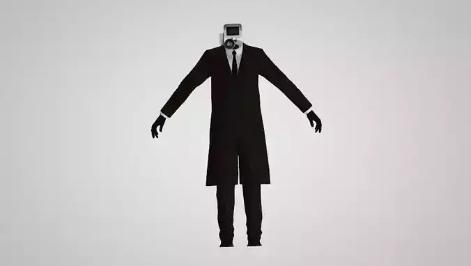 Cameraman OLD 3D model