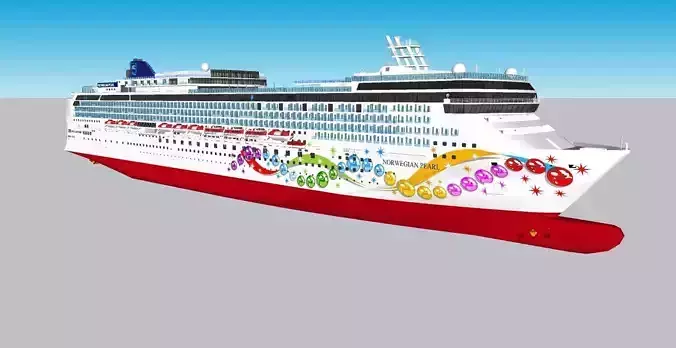 NORWEGIAN PEARL 3D model