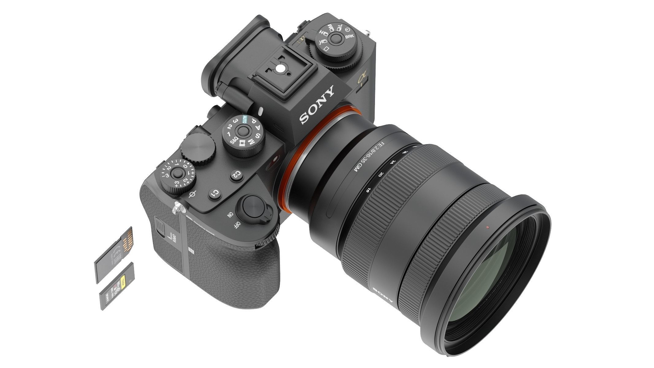 Sony Alpha A1 with Lens 3D model_17