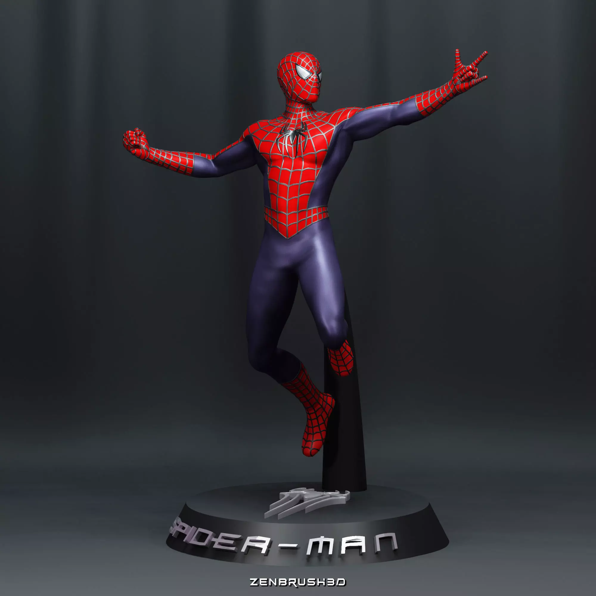SPIDERMAN - SAM RAIMI STL - 3D PRINTING 3D print model_0