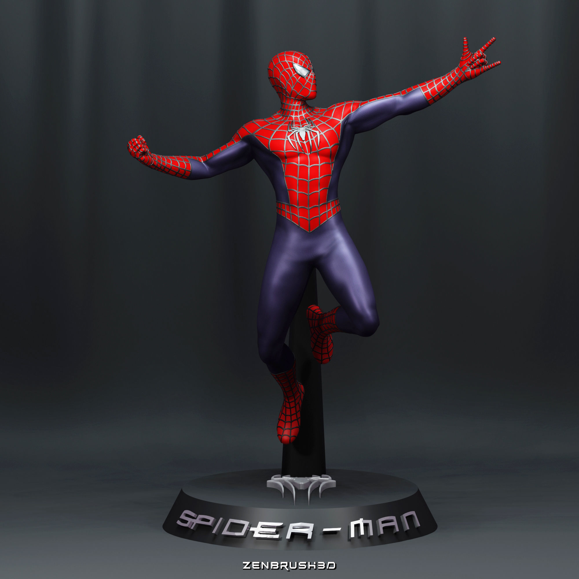 SPIDERMAN - SAM RAIMI STL - 3D PRINTING 3D print model_1
