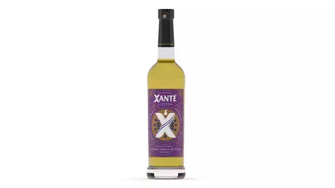 Xante Liqueur Bottle 3D model