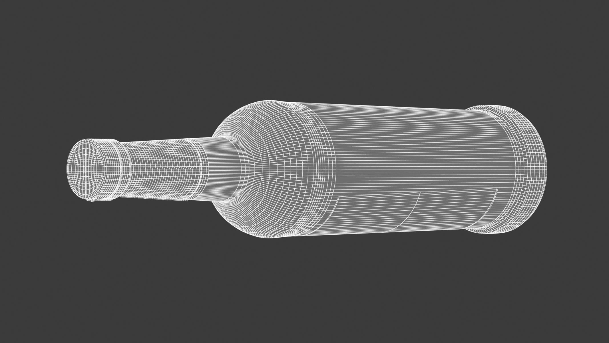 Xante Liqueur Bottle 3D model_7