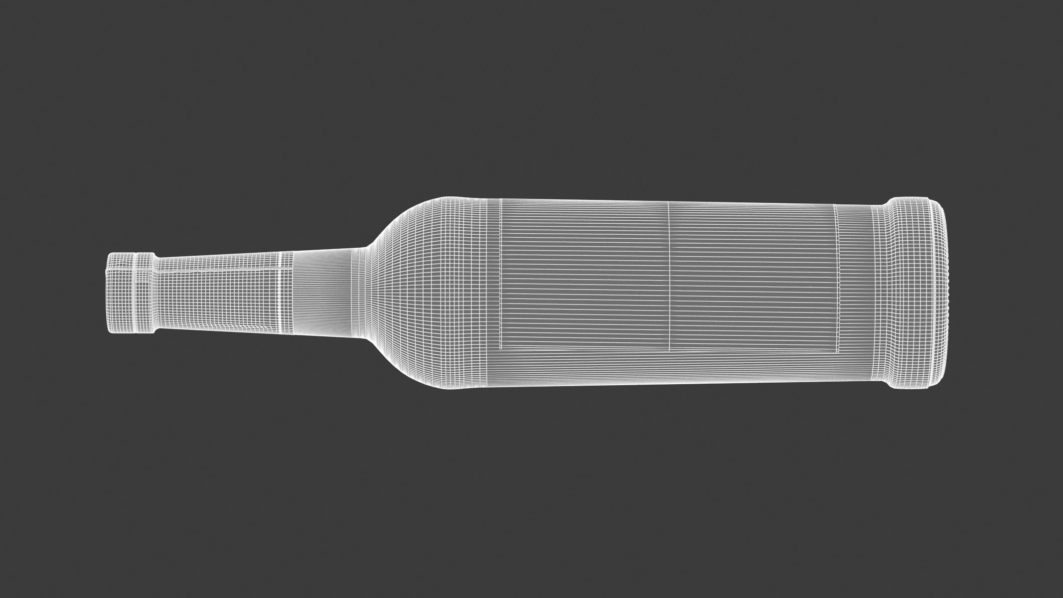 Xante Liqueur Bottle 3D model_6