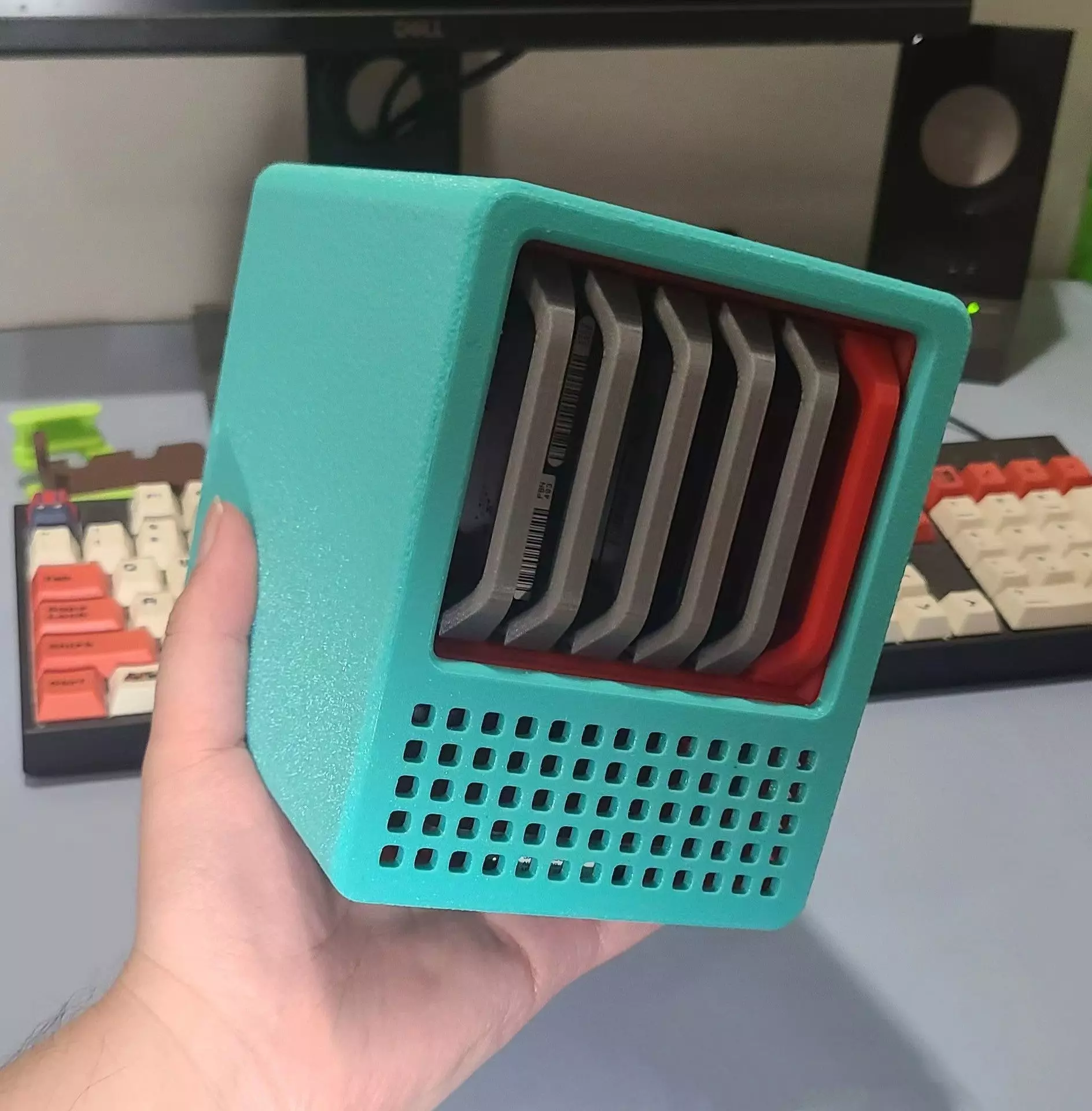 DIY Mini NAS Chassis 3D print model