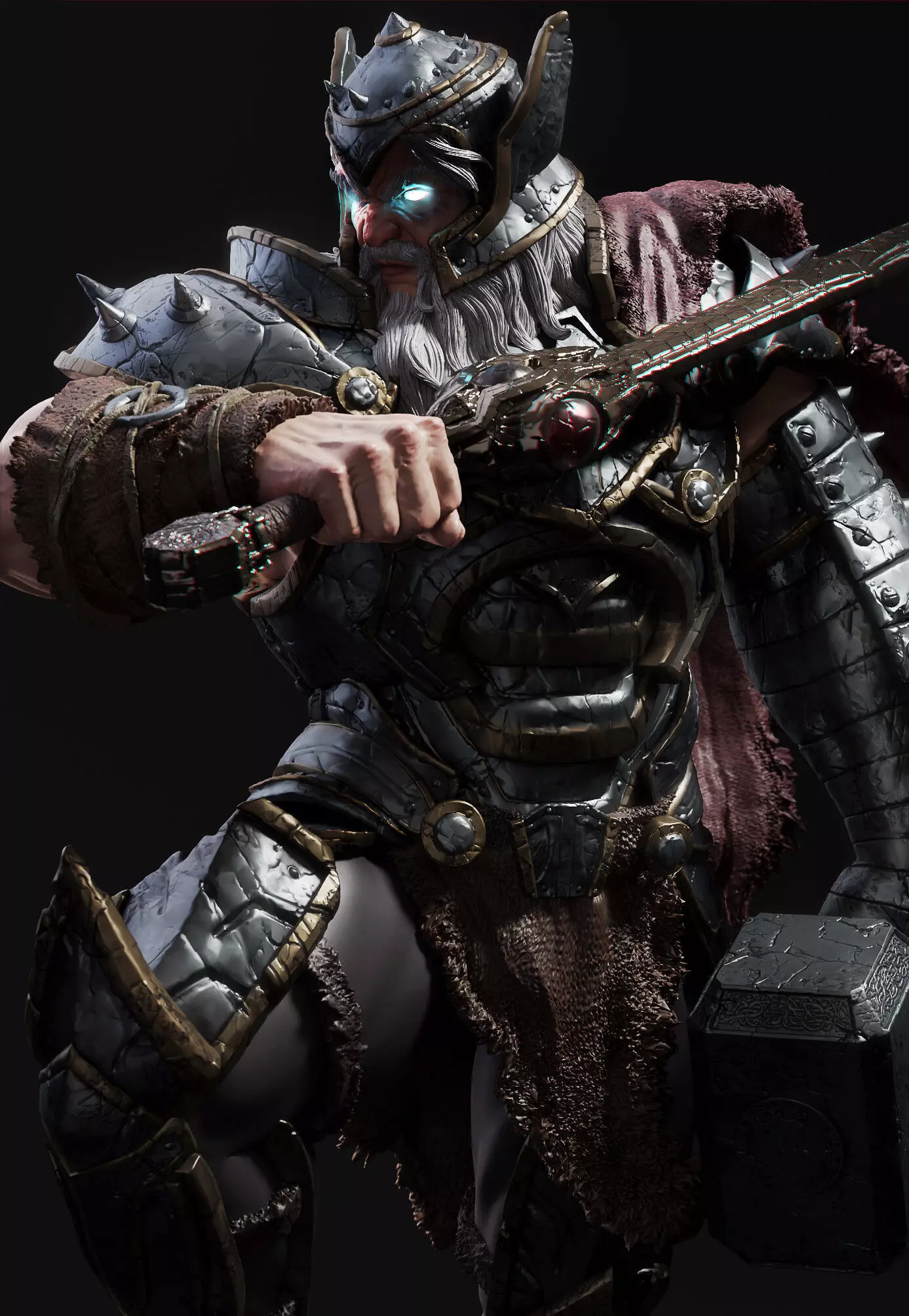 King Thor 3D Print 3D print model_0