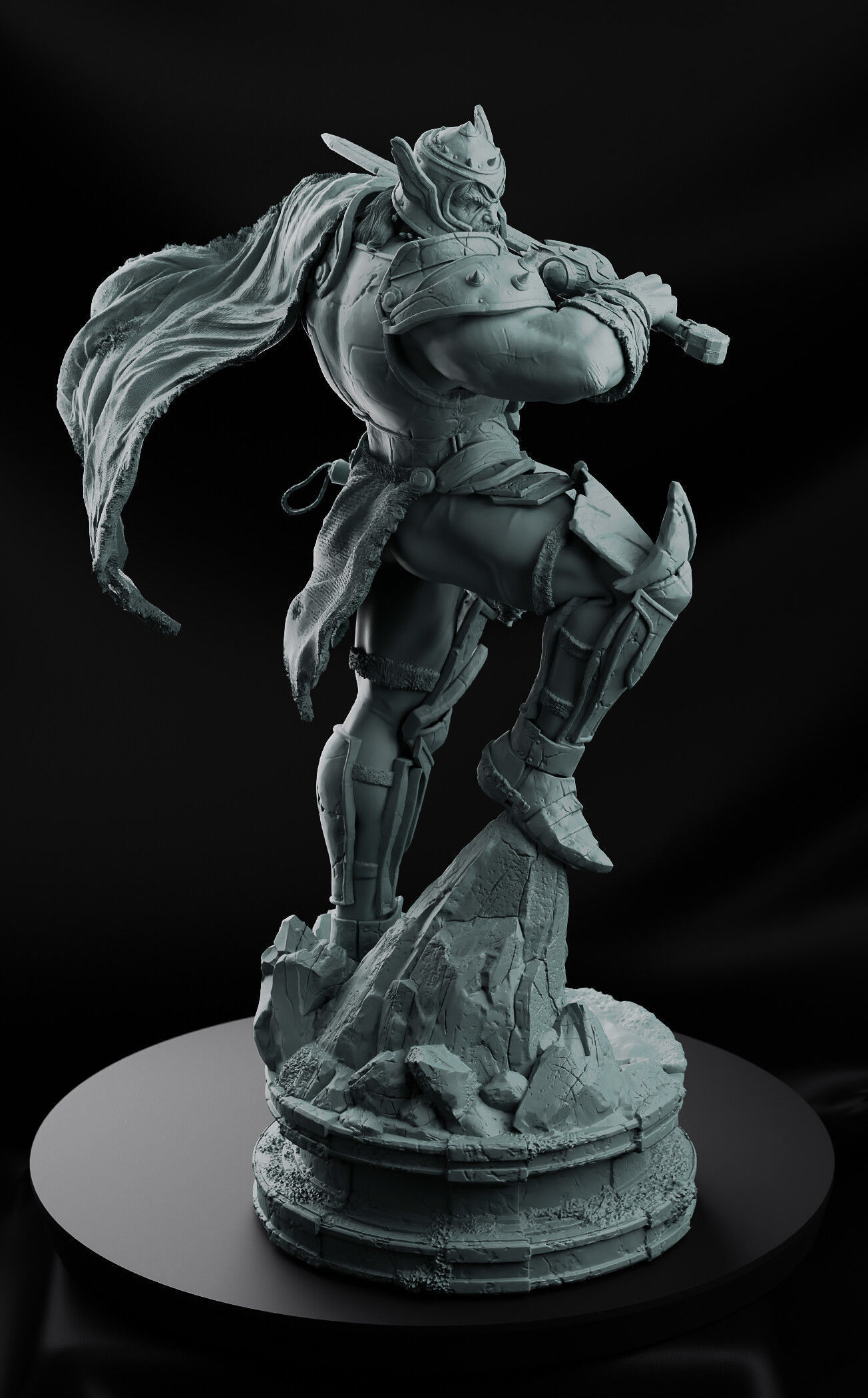 King Thor 3D Print 3D print model_8