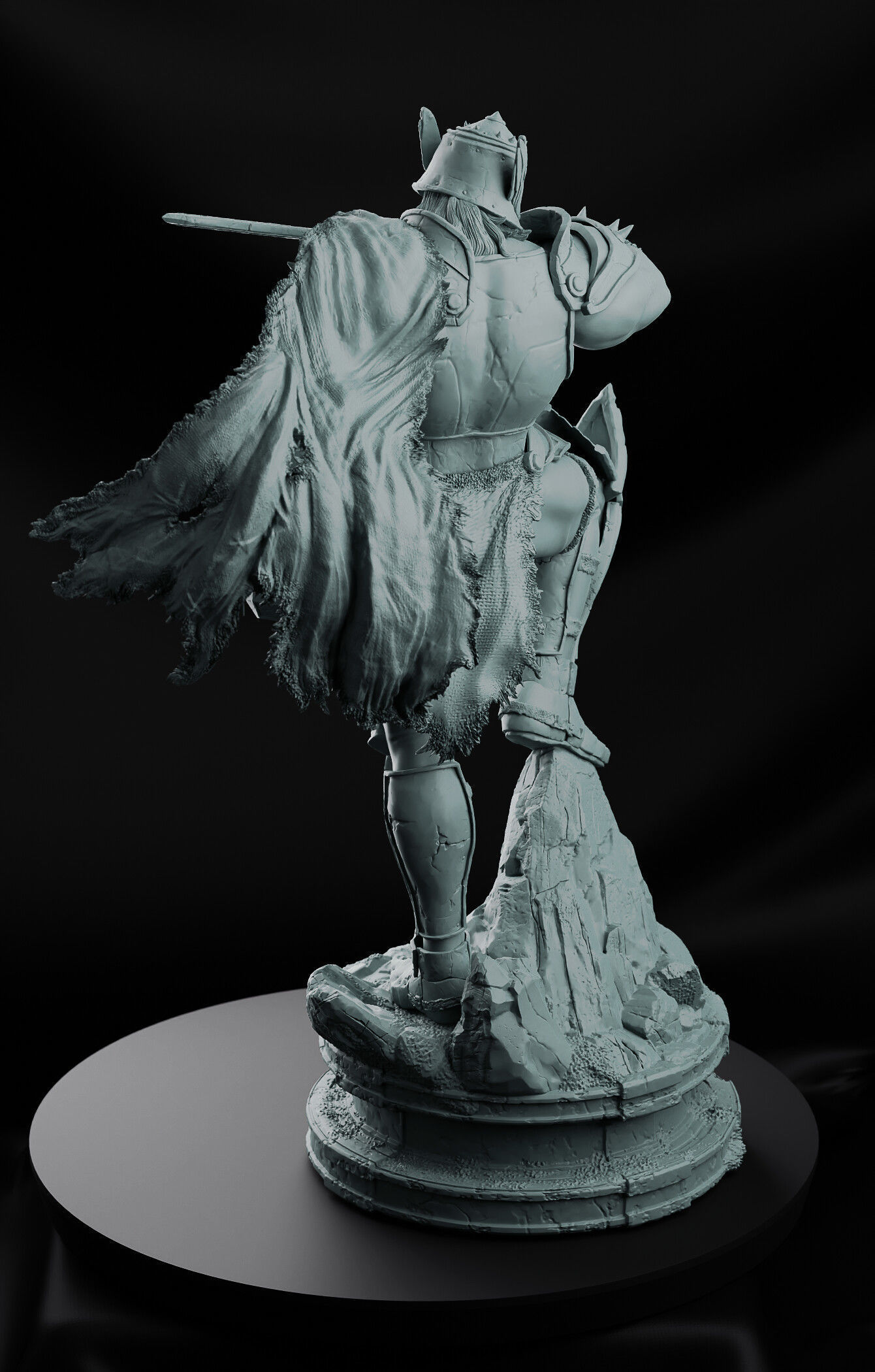 King Thor 3D Print 3D print model_9