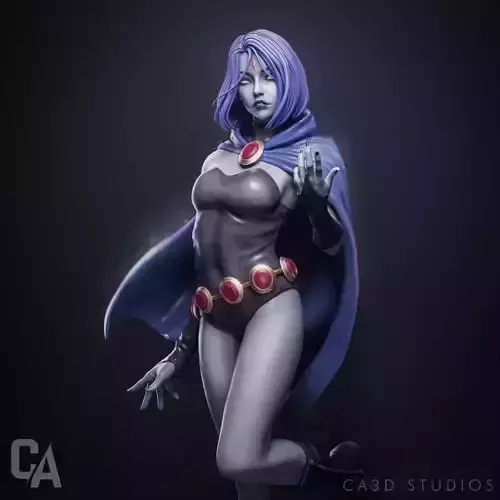Raven - Teen Titan  3D Print 3D print model