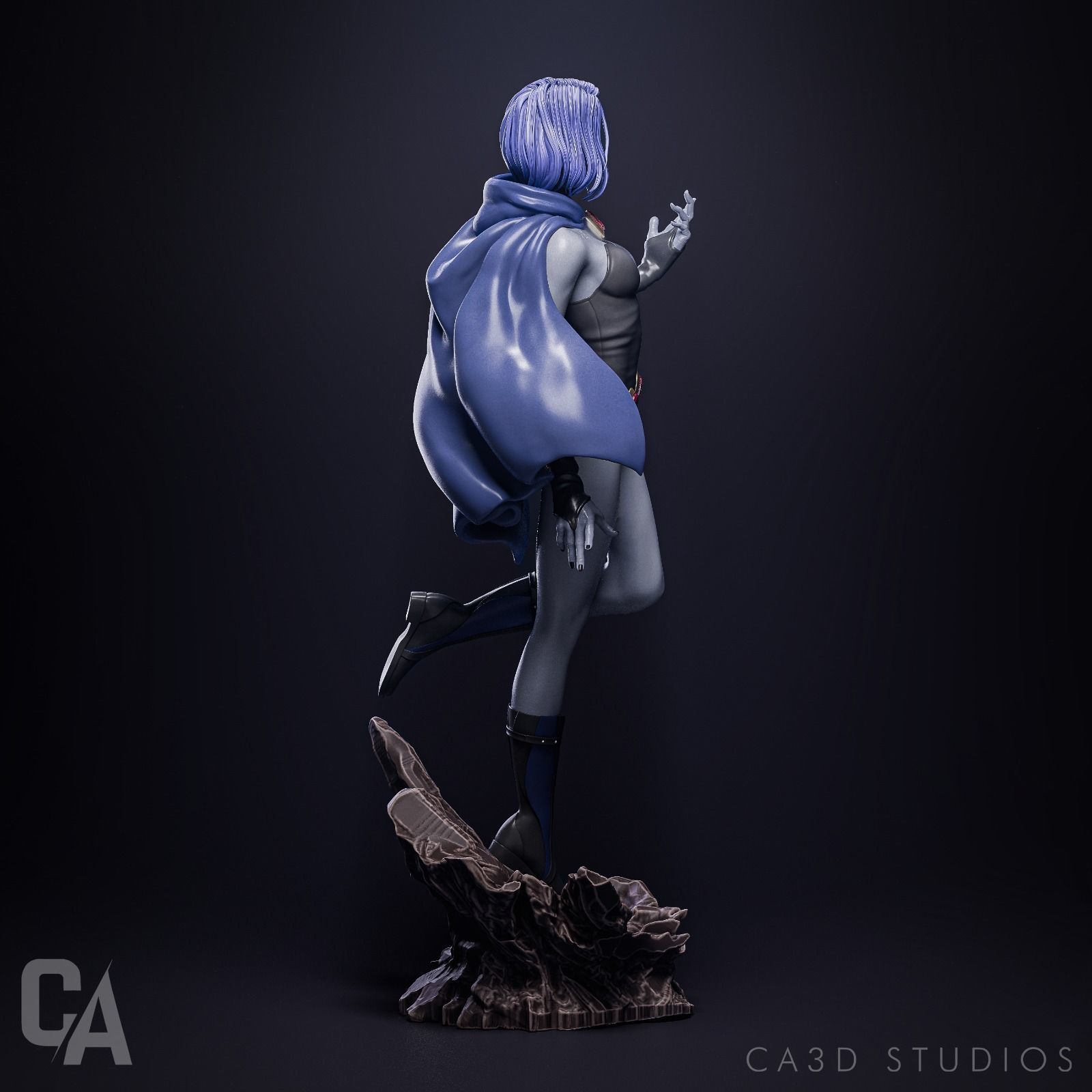 Raven - Teen Titan  3D Print 3D print model_6
