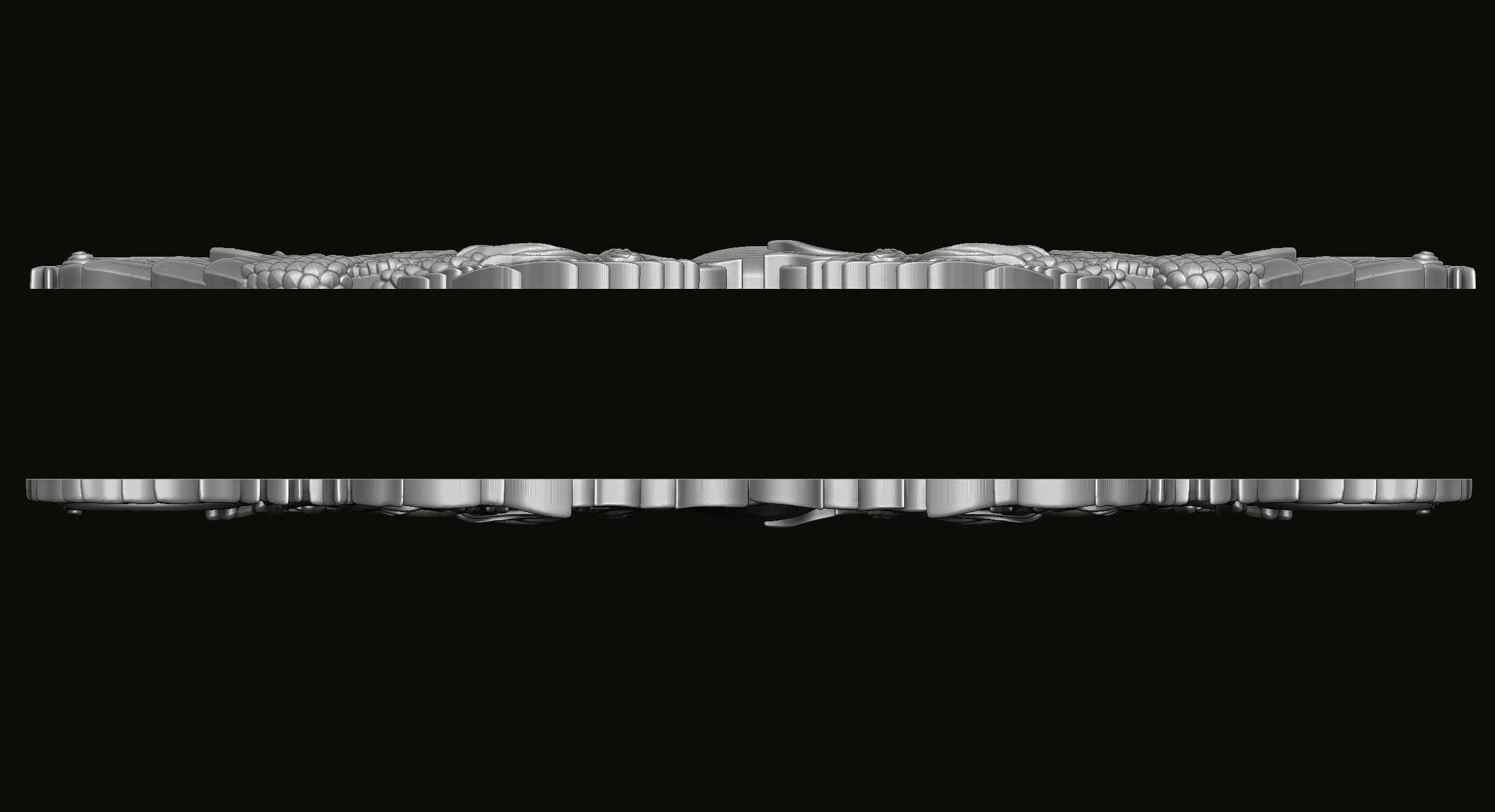 Phoenix Relief 3D print model_3