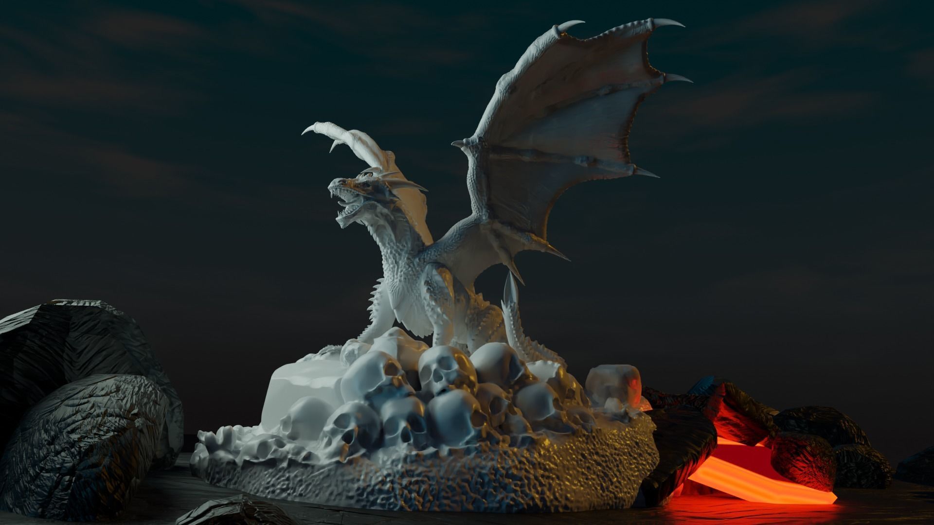 Epic Dragon 3D print model_1