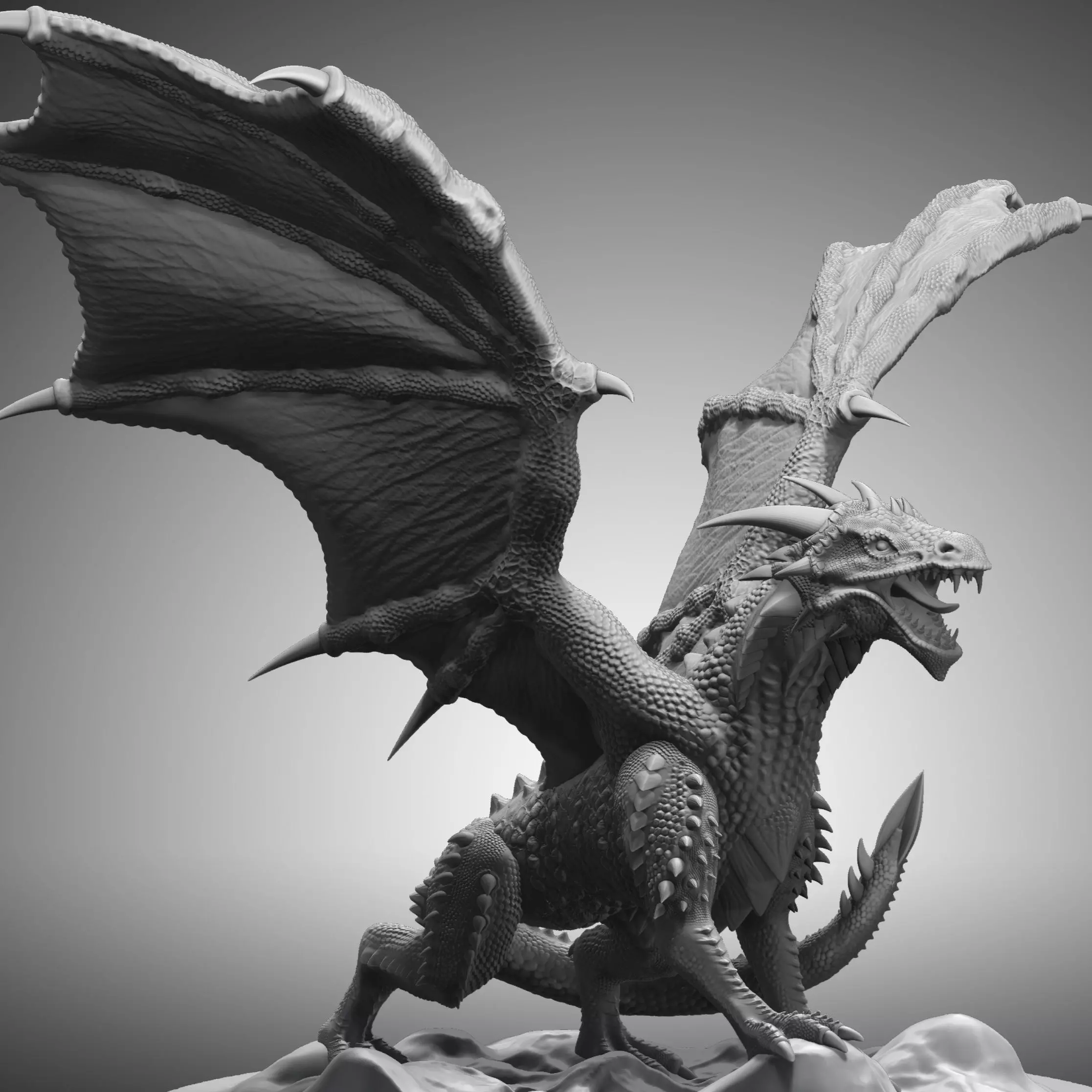 Epic Dragon 3D print model_0