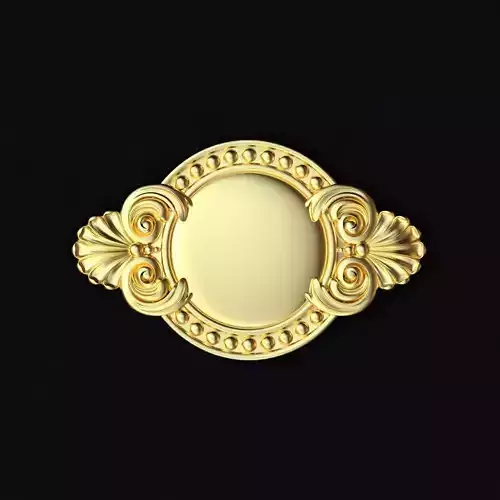 Central decor ornament for furniture