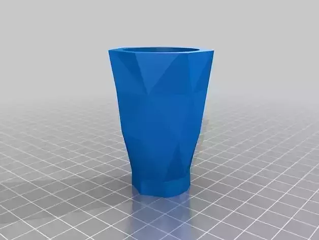 glass of water 3D print model