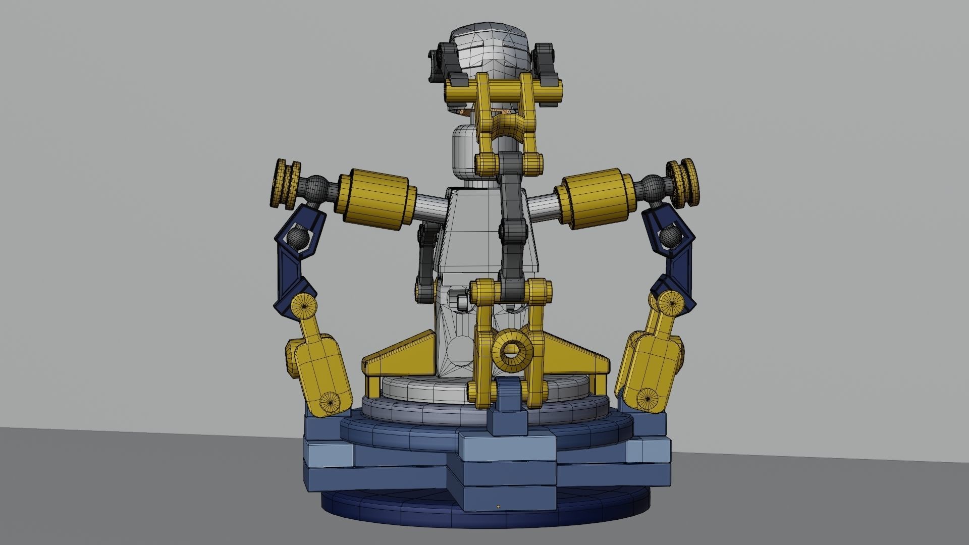 Lego Iron Man 3D model_32