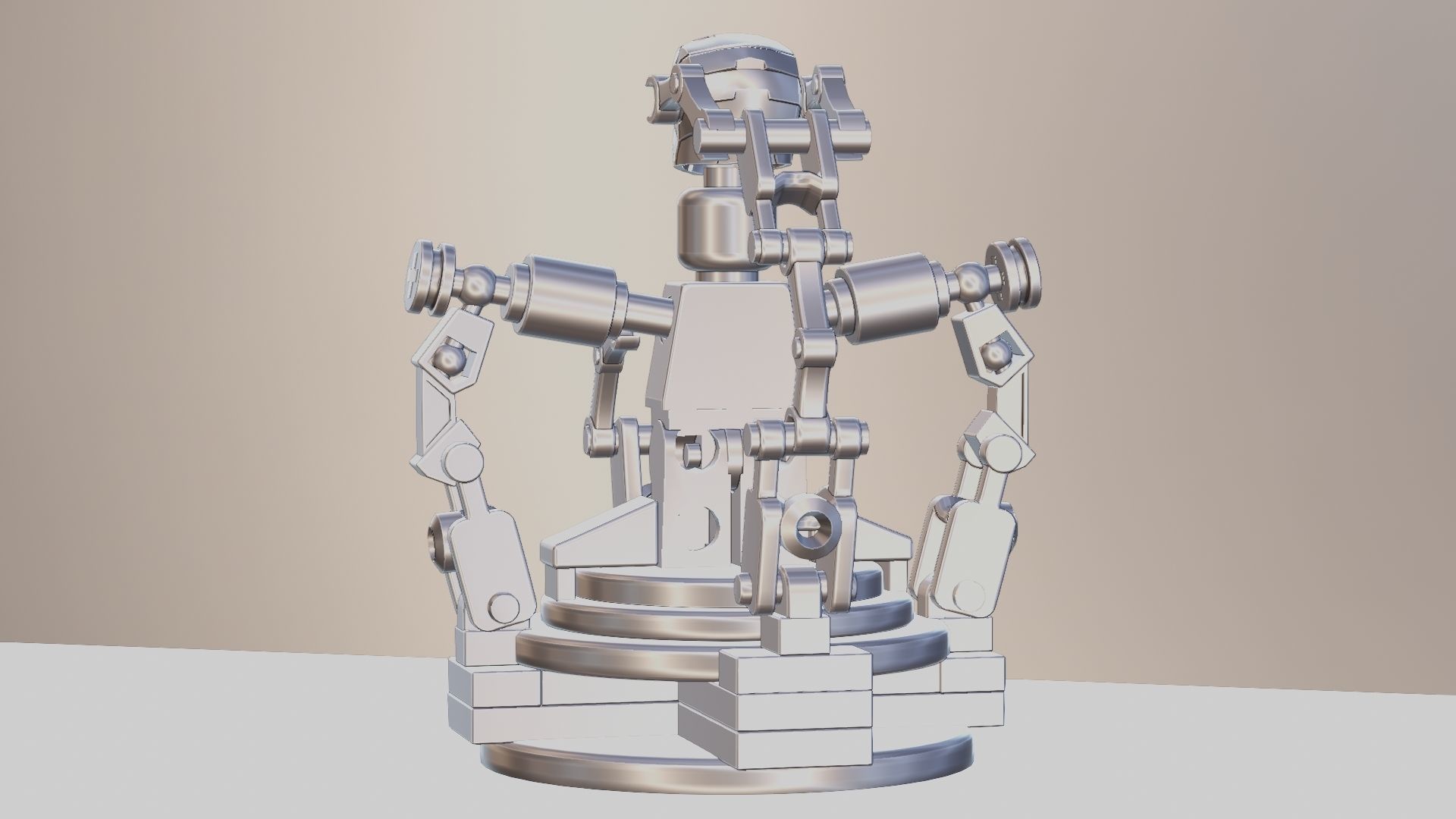 Lego Iron Man 3D model_76