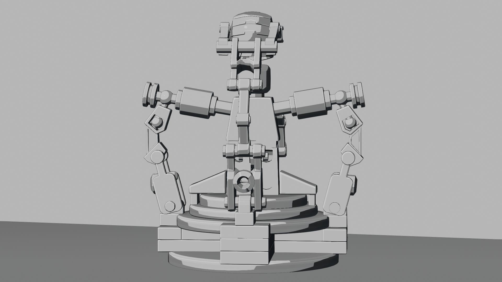 Lego Iron Man 3D model_77