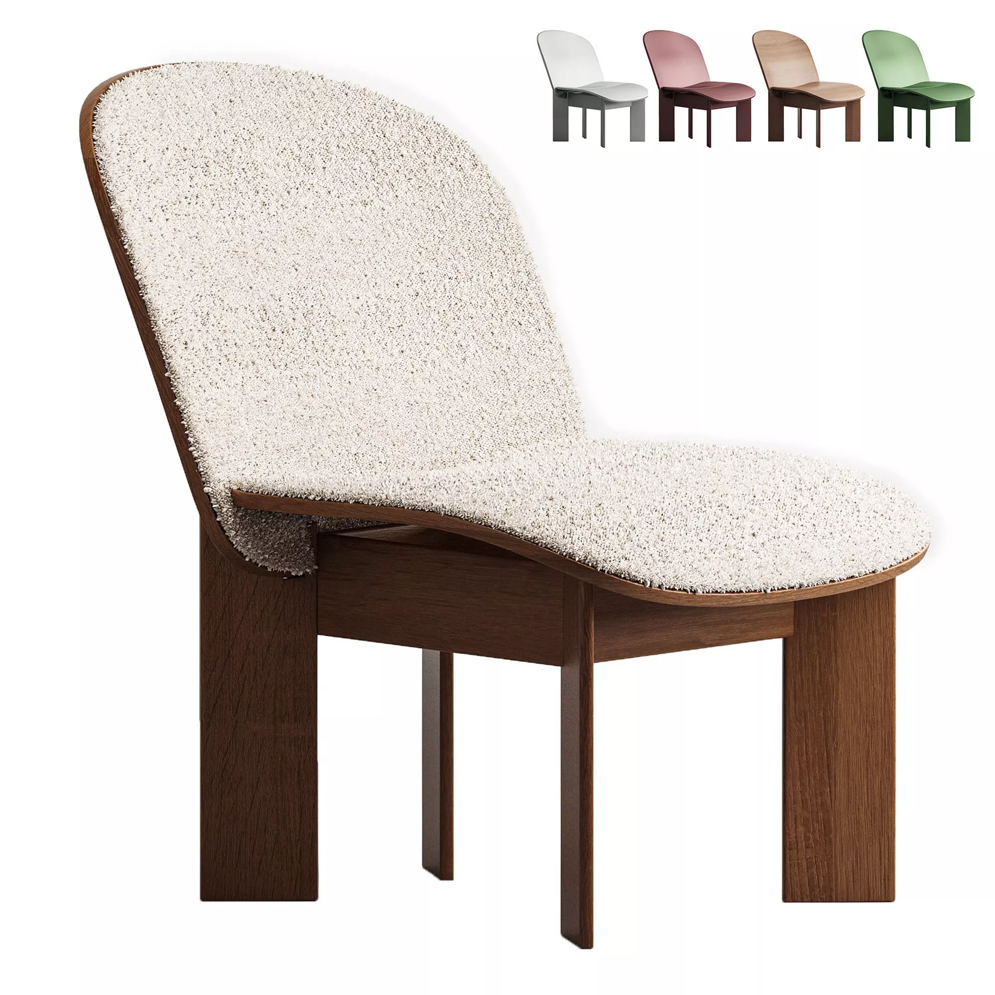 CHISEL LOUNGE CHAIR 3D model