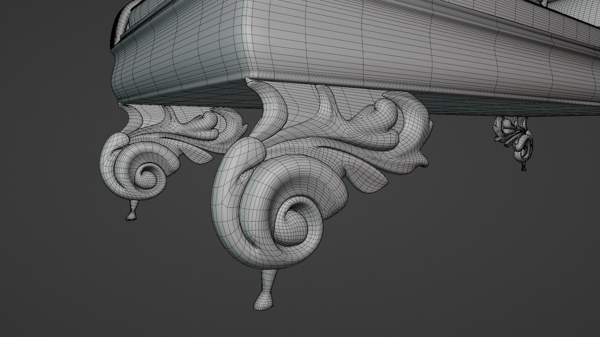 Vintage Sofa 3D model_6