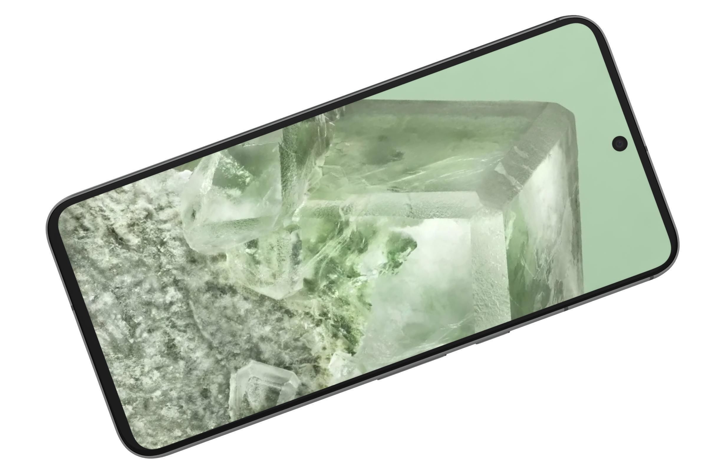 Google Pixel 8 Gray 3D model_11