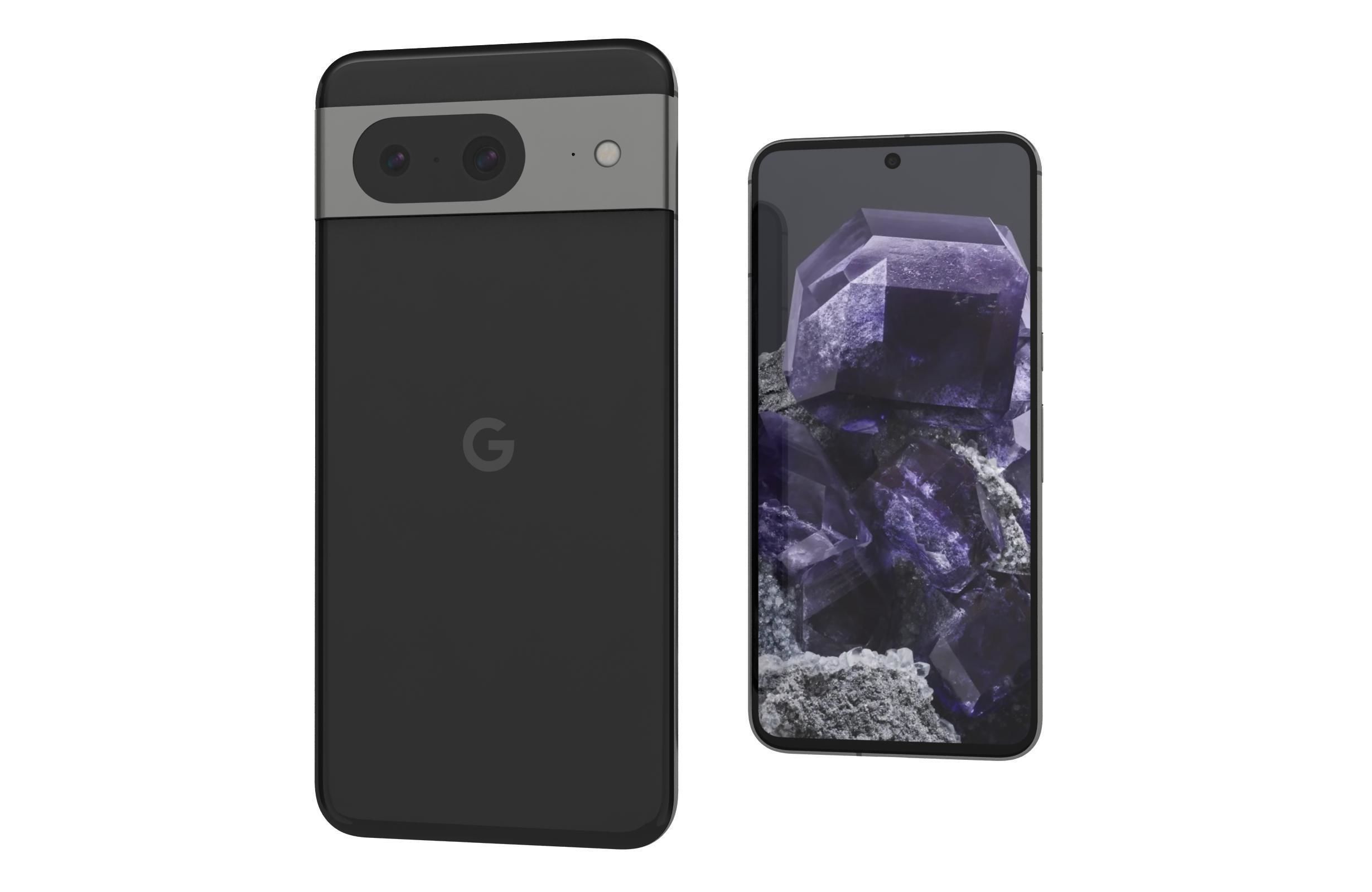 Google Pixel 8 All Colors 3D model_9