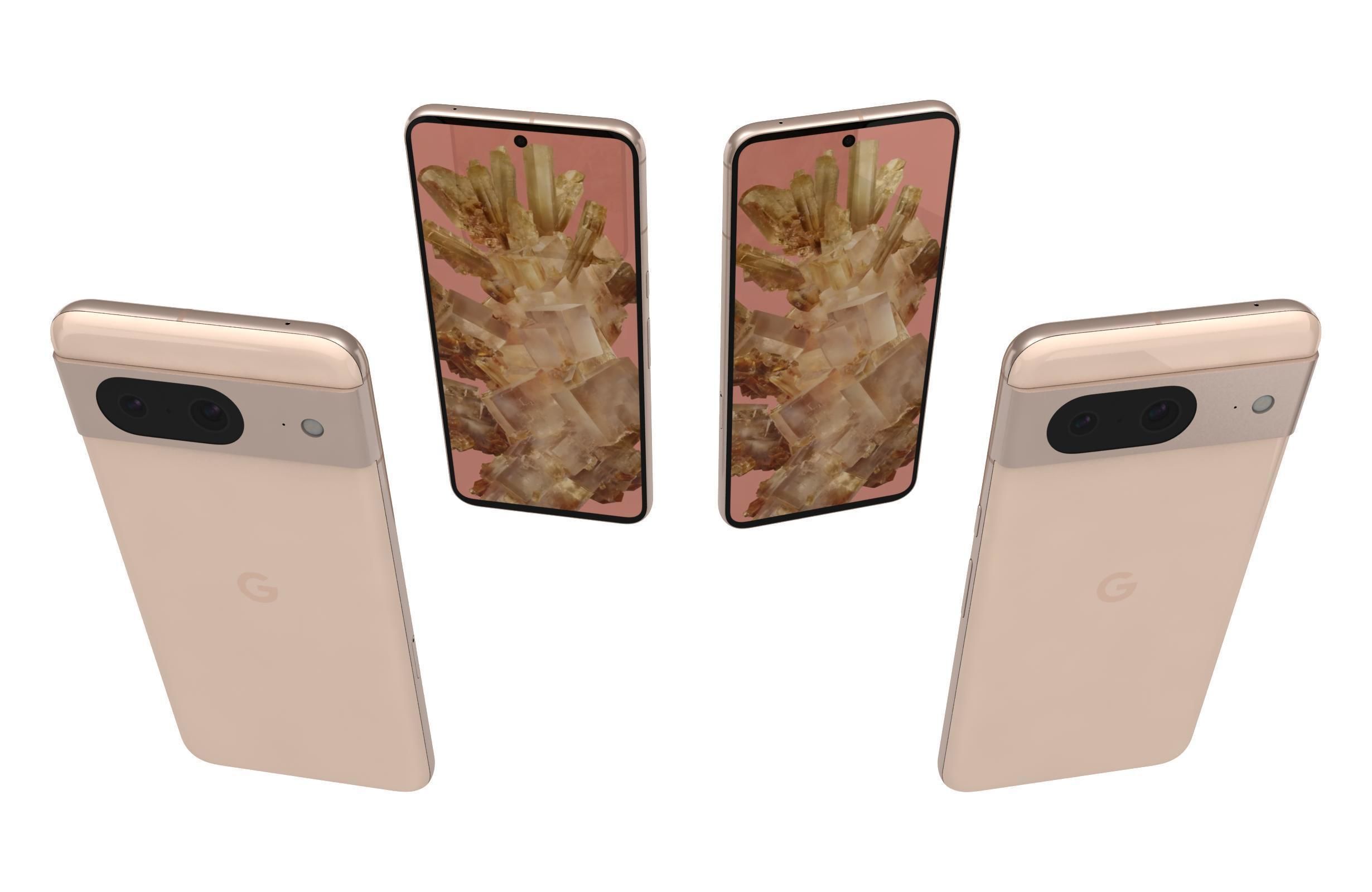 Google Pixel 8 All Colors 3D model_29