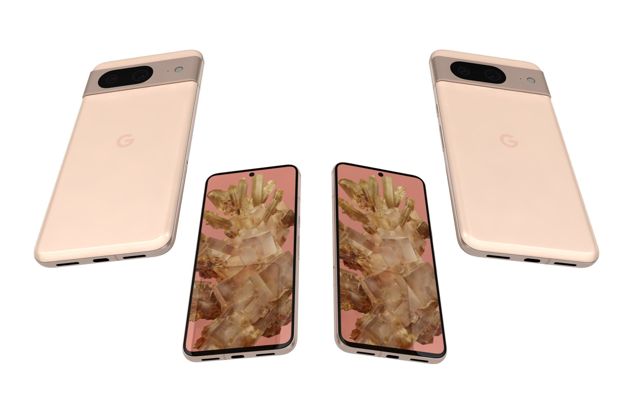 Google Pixel 8 All Colors 3D model_30