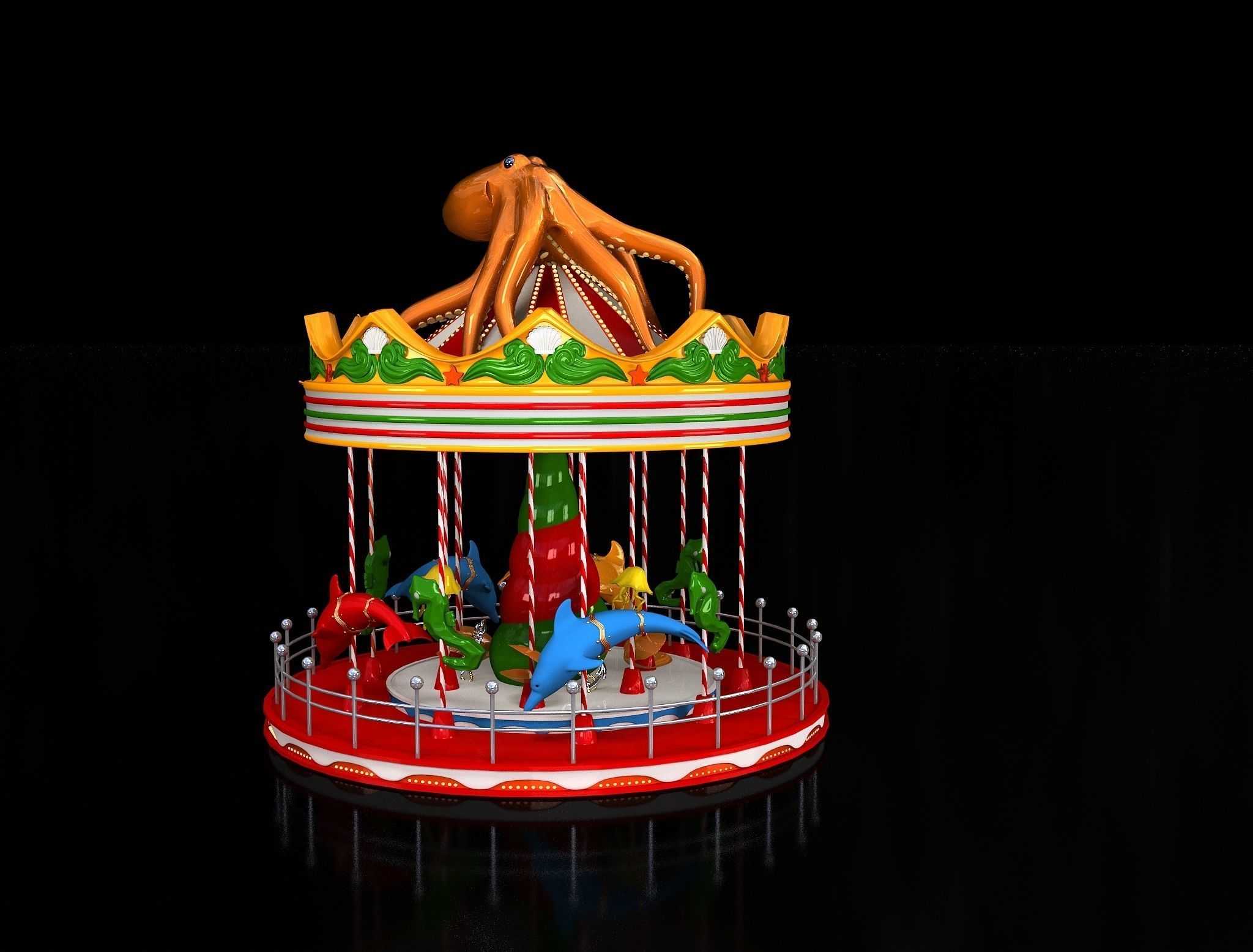 Circus of the Sea 3D model_1