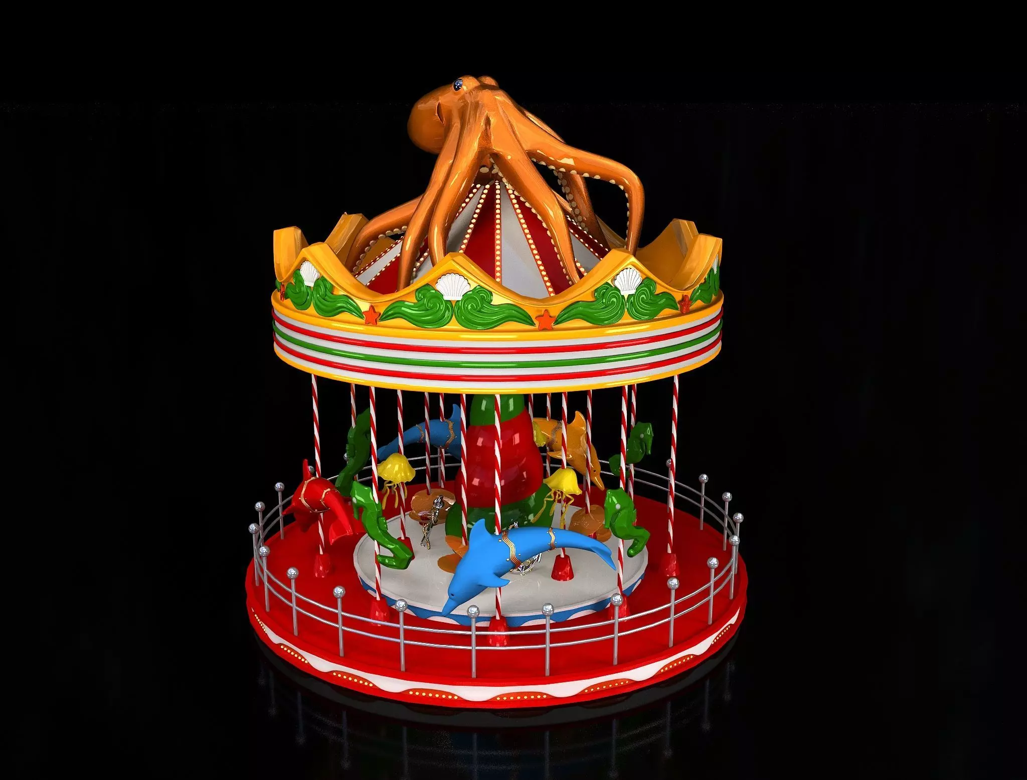Circus of the Sea 3D model_0